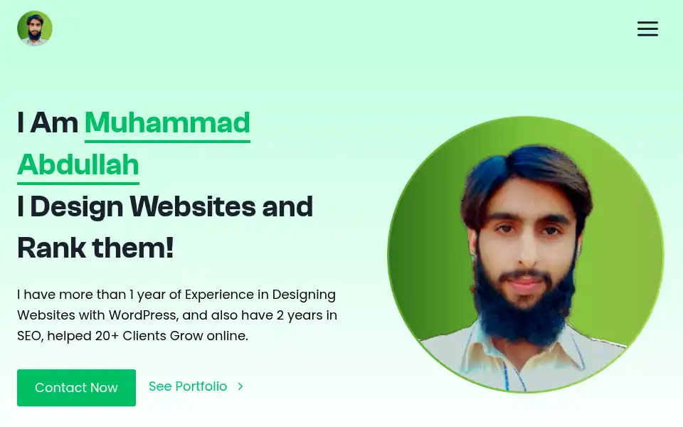 Screenshot of abdullah.ltd
