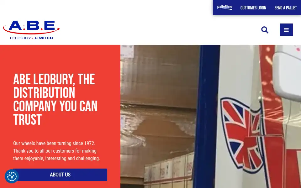 Screenshot of abe-ledbury.co.uk
