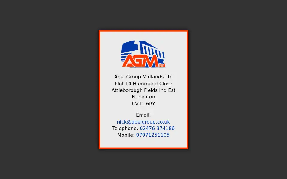 Screenshot of abelgroup.co.uk