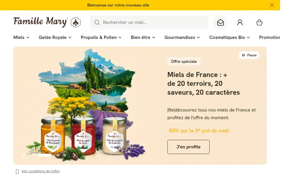 Screenshot of abellie.fr
