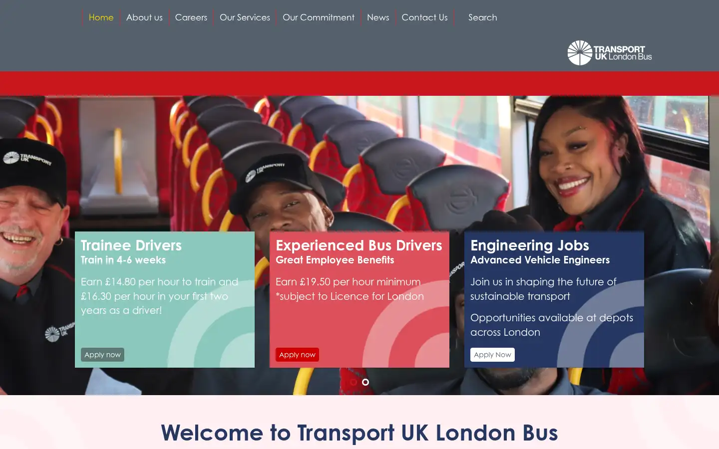 Screenshot of abellio.co.uk