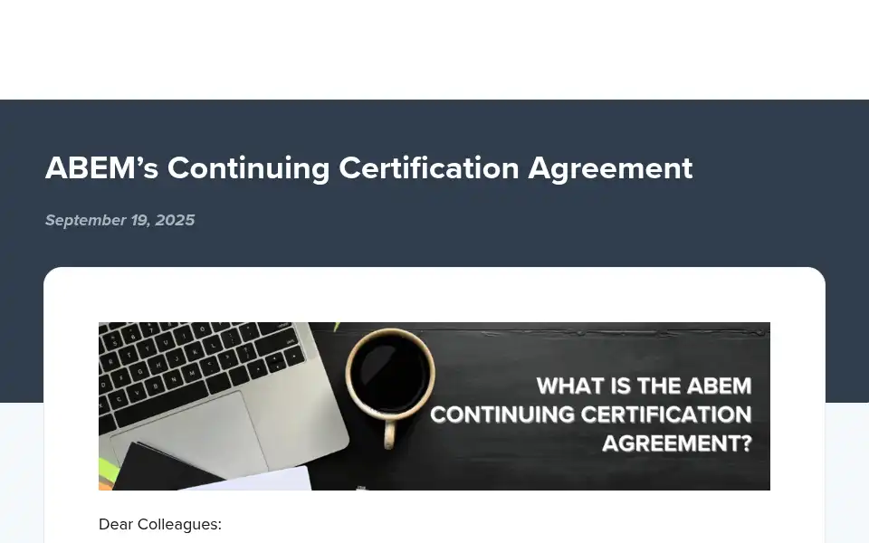 Screenshot of abem.org