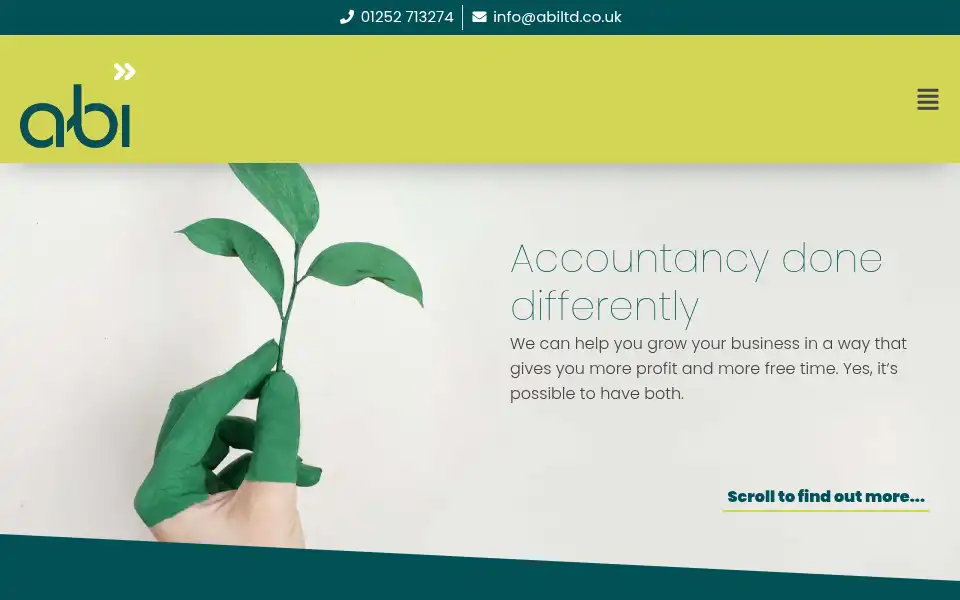 Screenshot of abiltd.co.uk