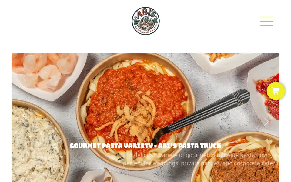 Screenshot of abispasta.com
