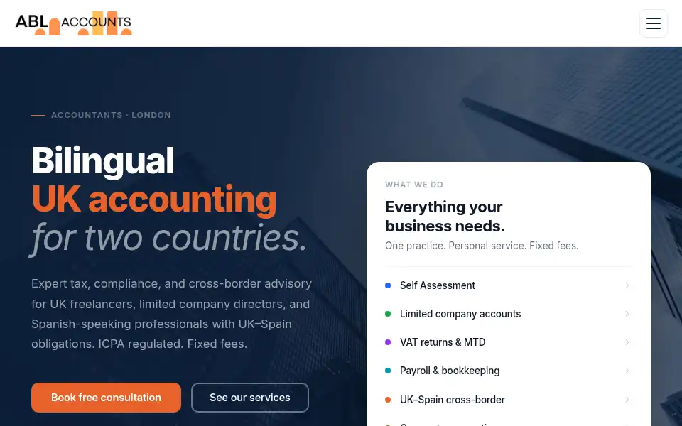 Screenshot of ablaccounts.com
