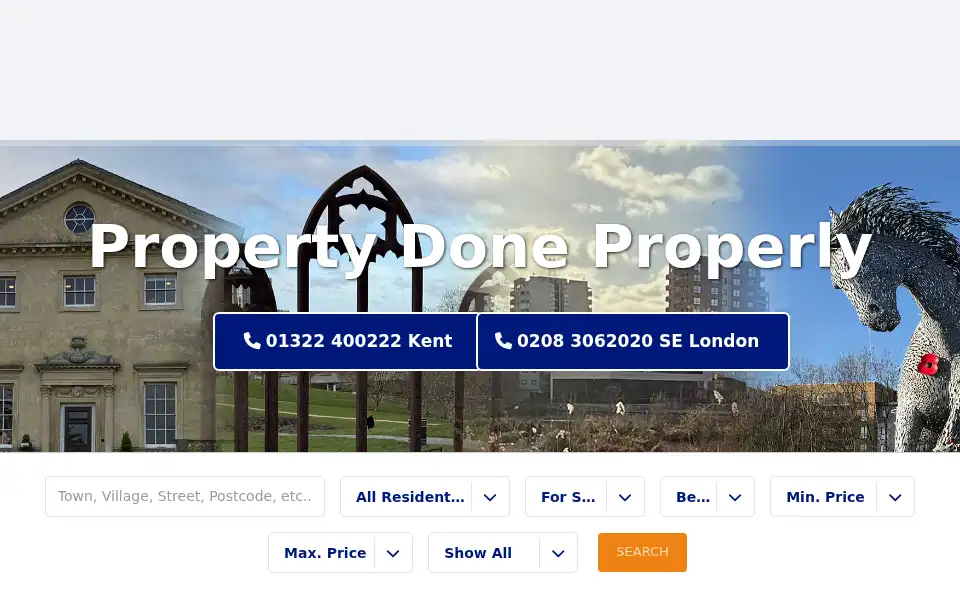 Screenshot of ableestates.com