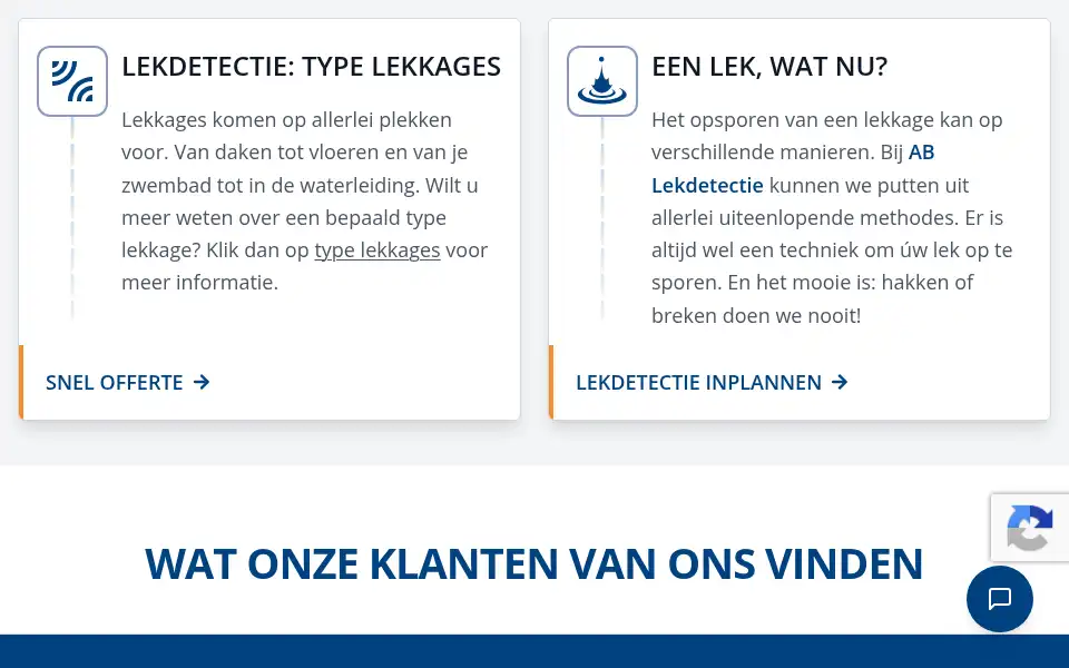 Screenshot of ablekdetectie.nl