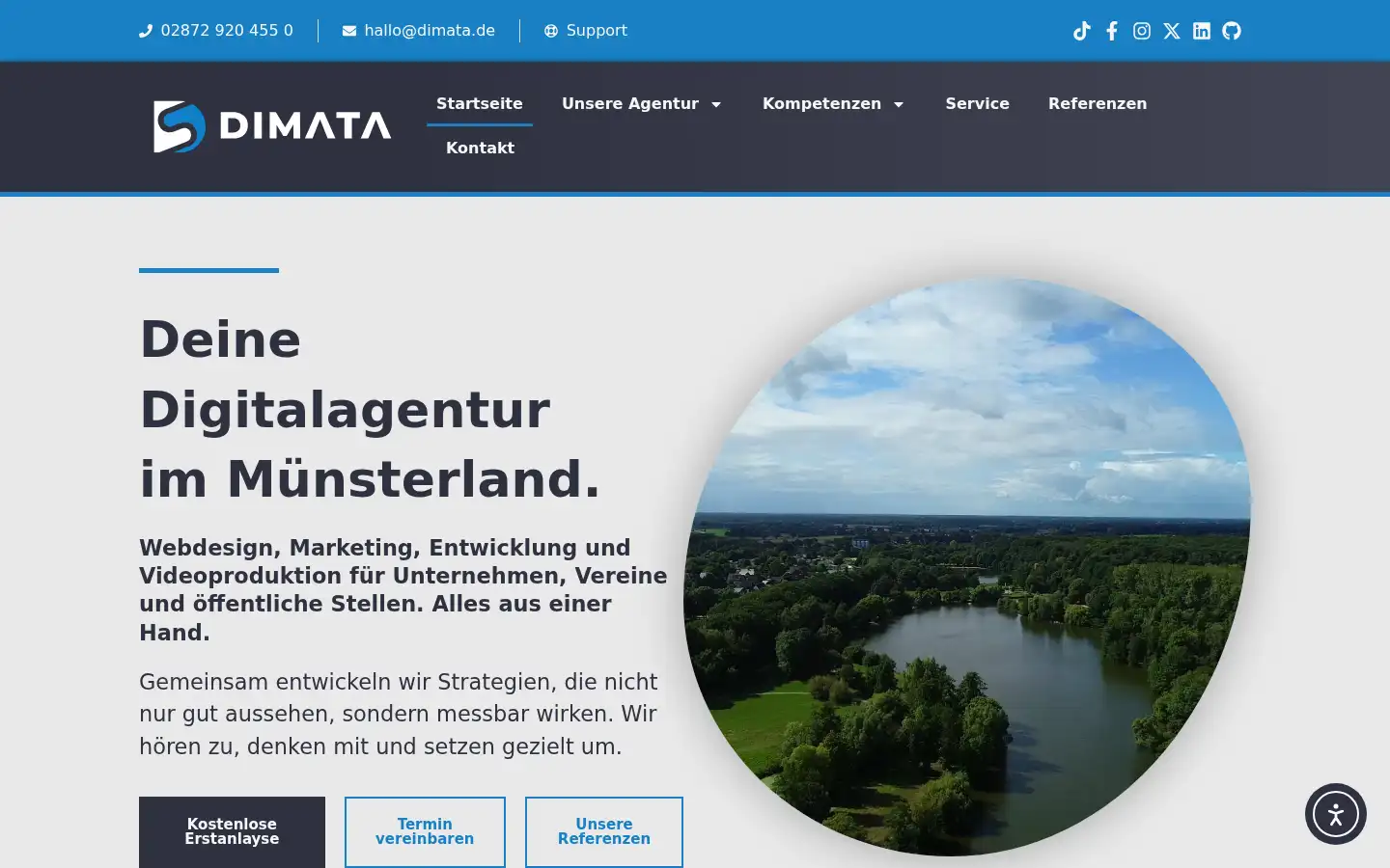 Screenshot of abmedia.de