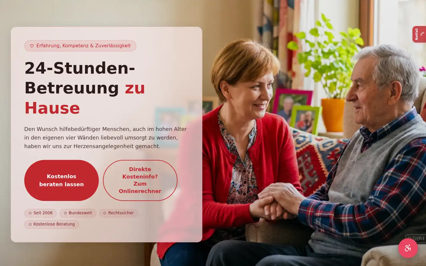 Screenshot of abona24.de