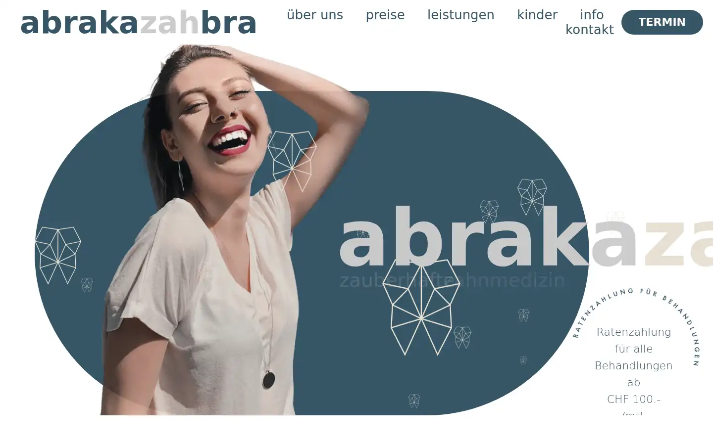 Screenshot of abrakazahbra.ch
