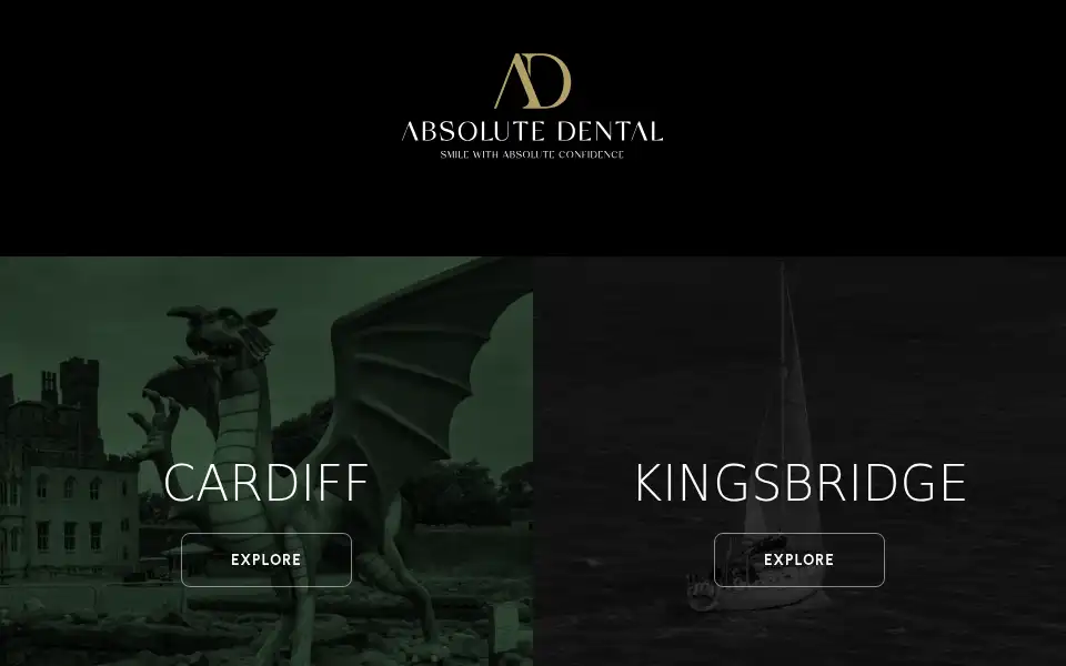 Screenshot of absolute-dental.co.uk