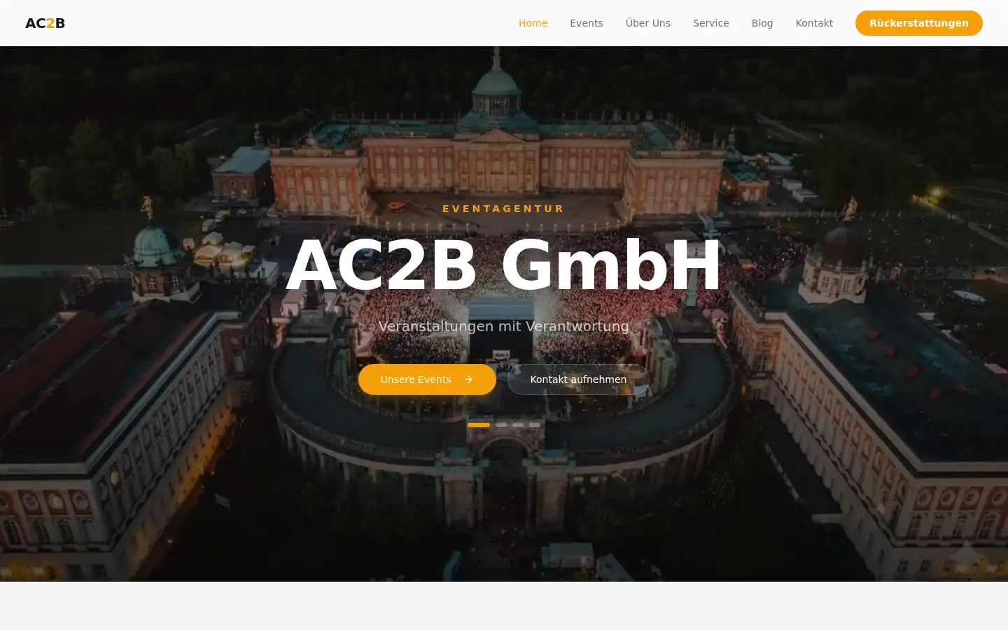 Screenshot of ac2b.de