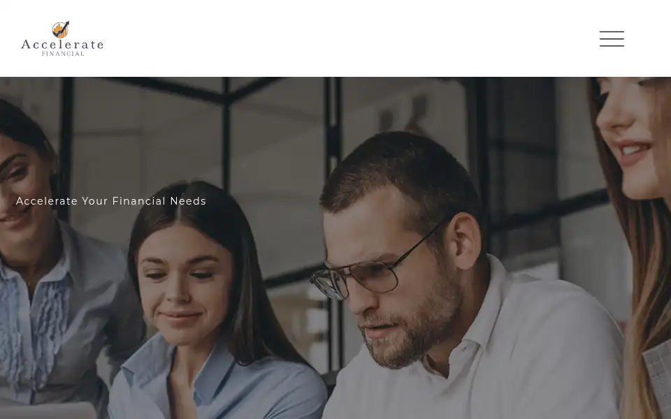 Screenshot of acceleratefinancial.com