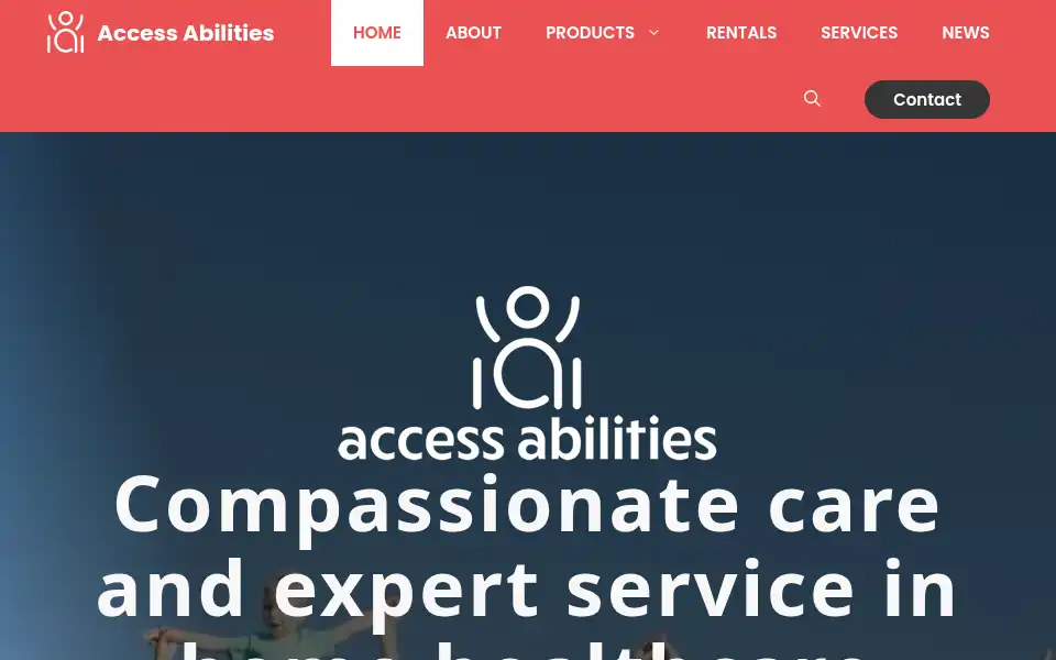Screenshot of accessabilities.ca