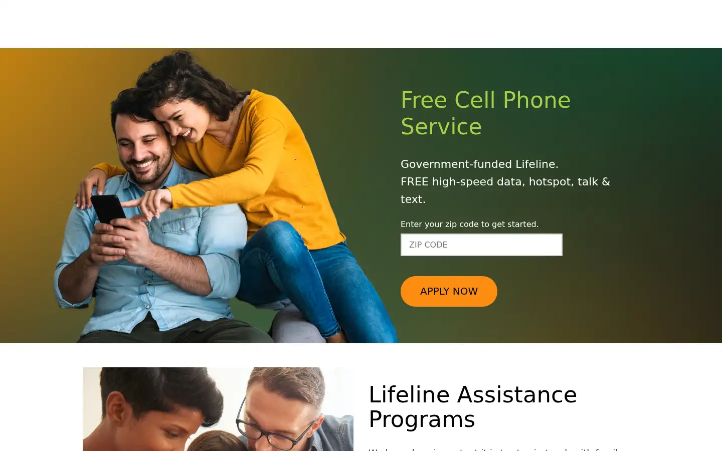 Screenshot of accesswireless.com