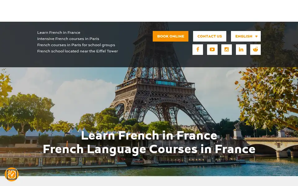 Screenshot of accord-langues.com