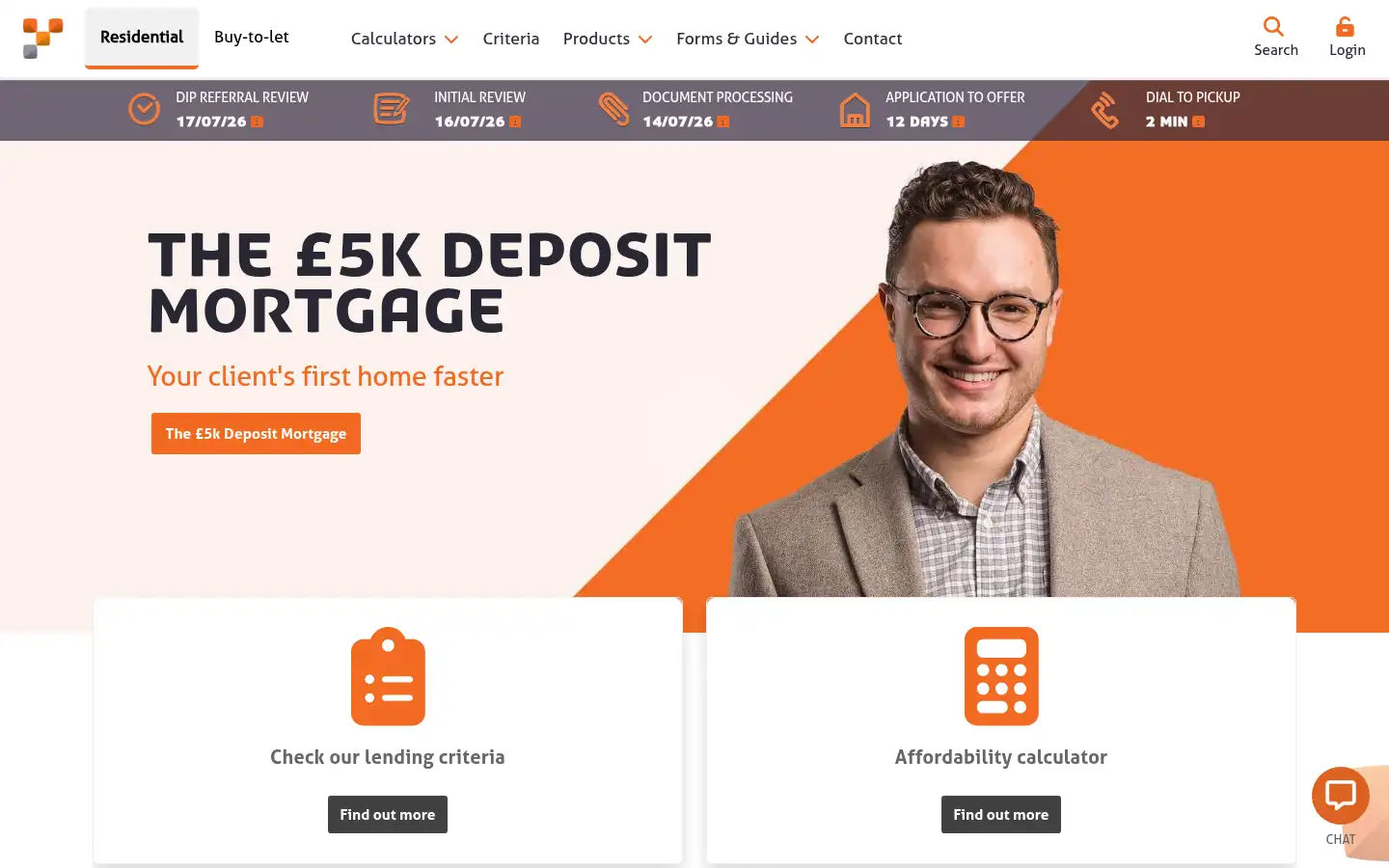Screenshot of accordmortgages.com