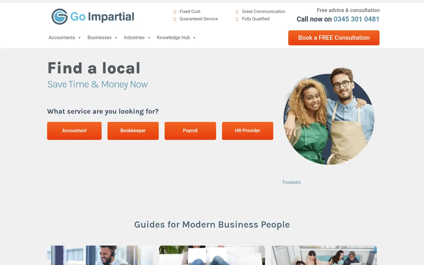 Screenshot of accountantmatch.uk