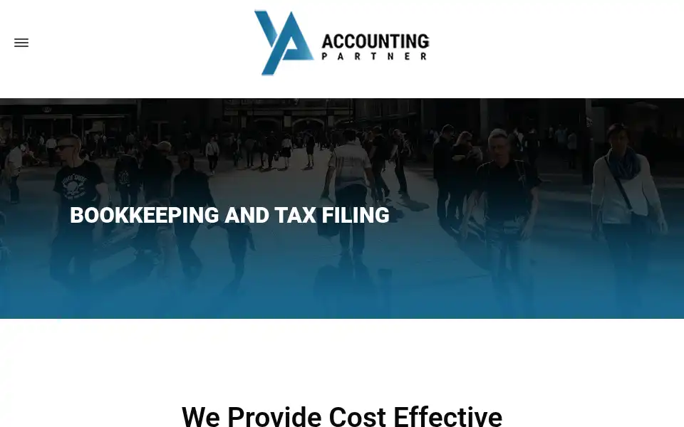Screenshot of accountingpartner.ca