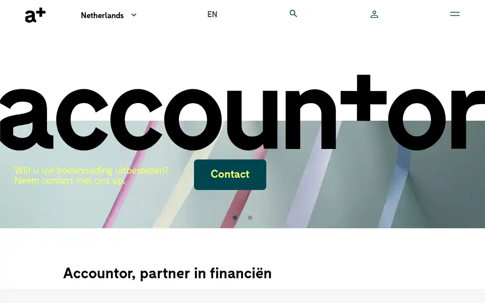 Screenshot of accountor.nl