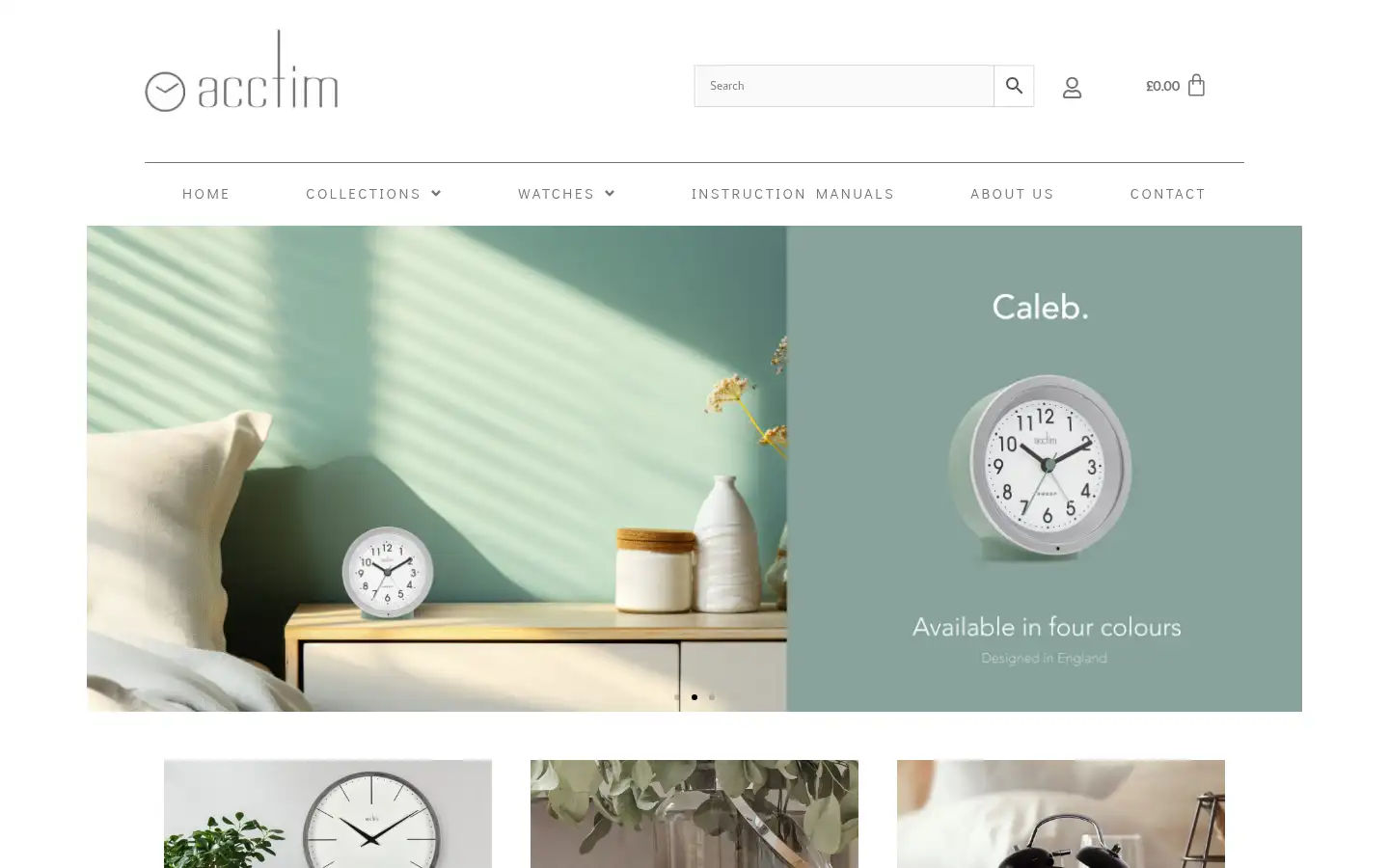 Screenshot of acctim.com