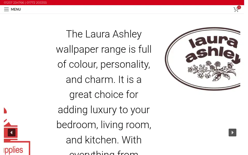 Screenshot of ace-decor.co.uk