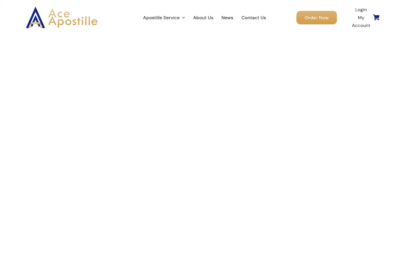 Screenshot of aceapostille.com