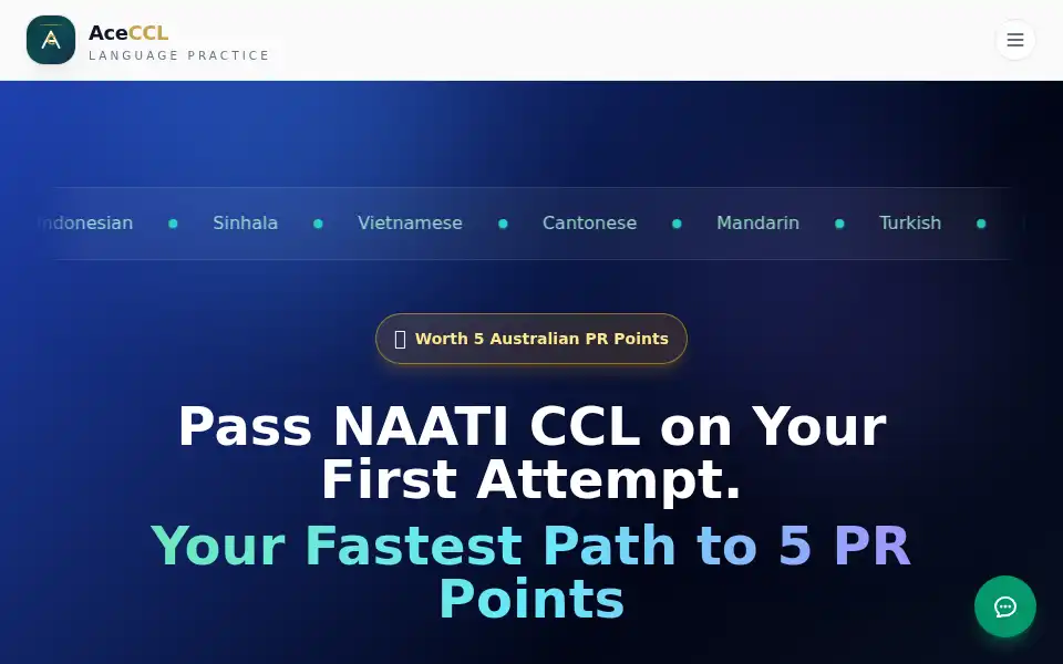 Screenshot of aceccl.com