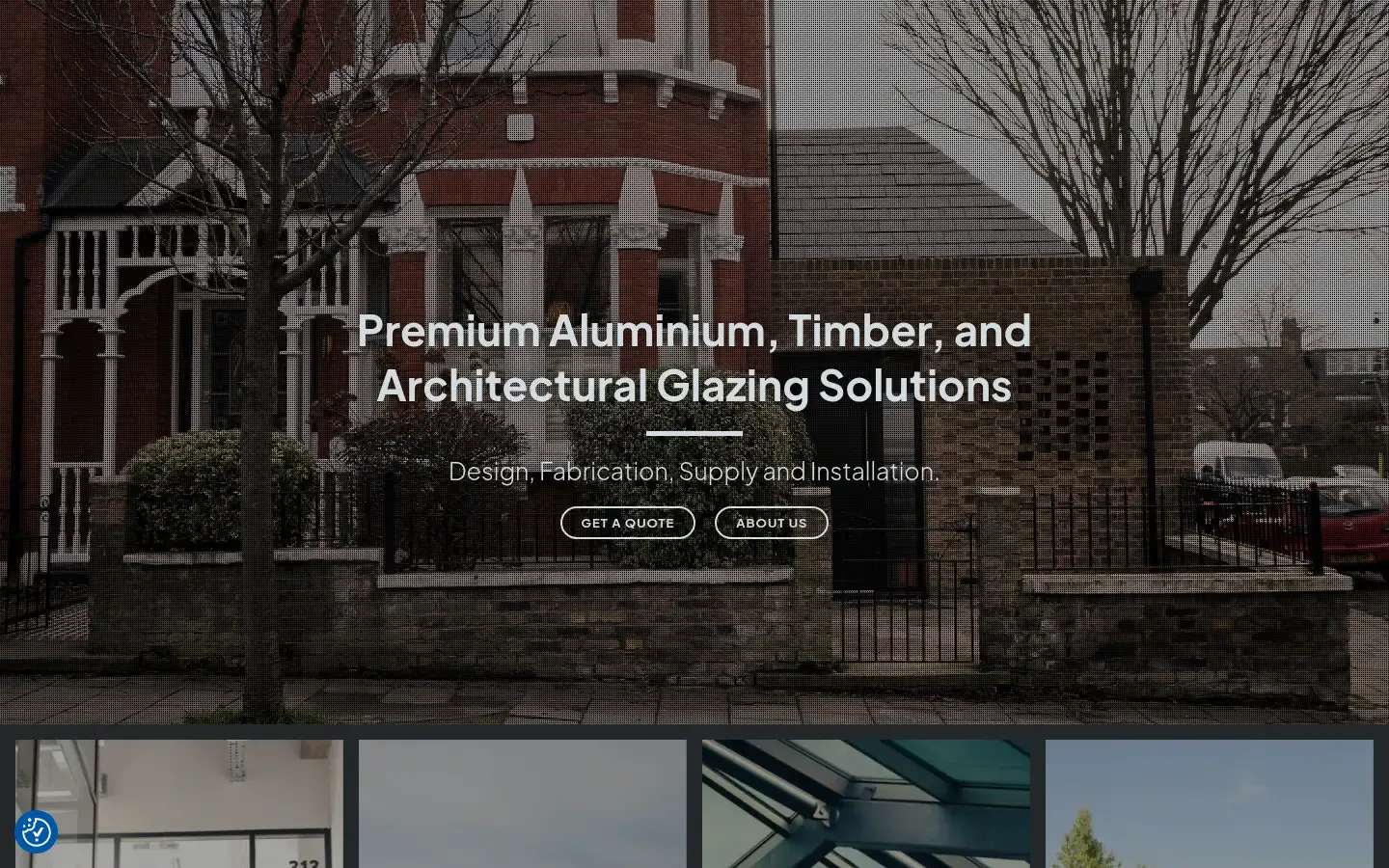 Screenshot of acemarkglazing.co.uk