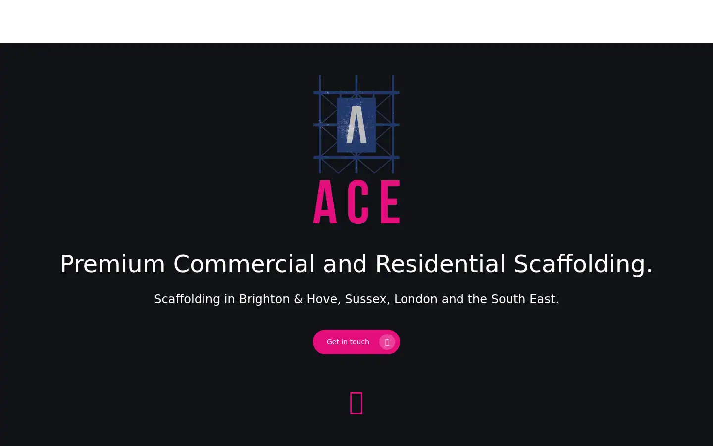 Screenshot of acescaffolding-uk.com