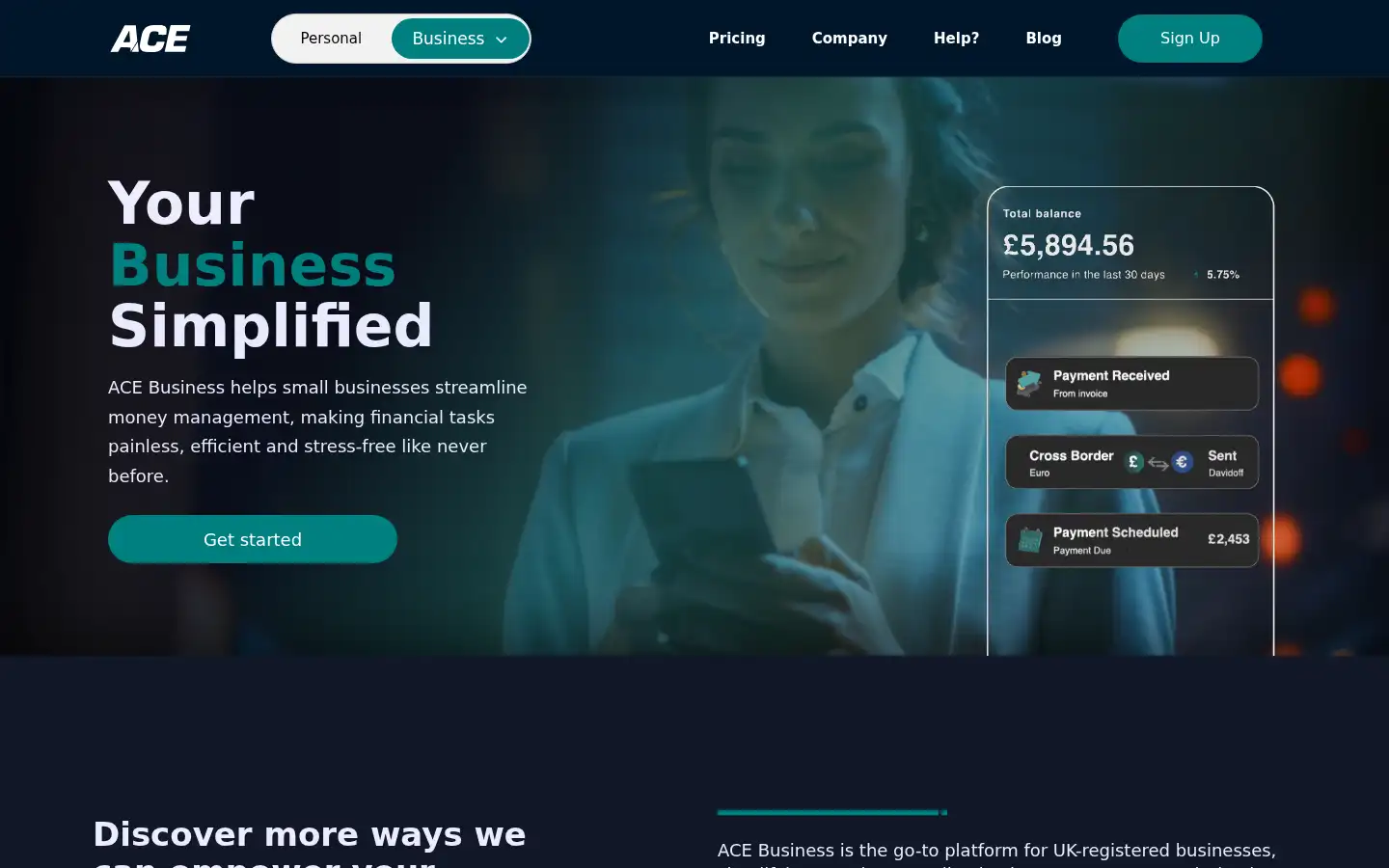 Screenshot of aceunion.com