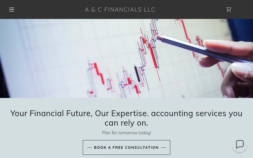 Screenshot of acfinancialstx.com