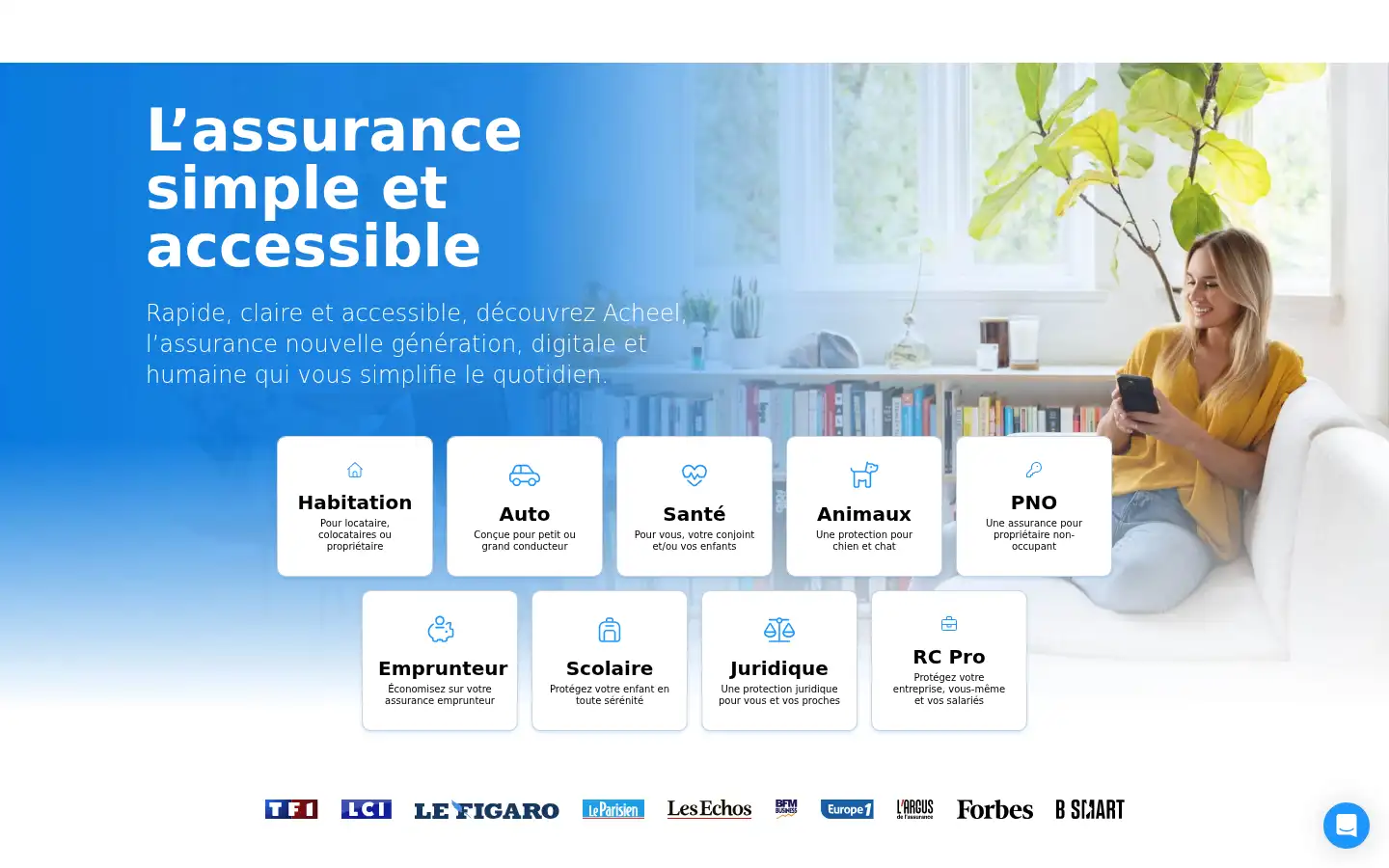 Screenshot of acheel.com