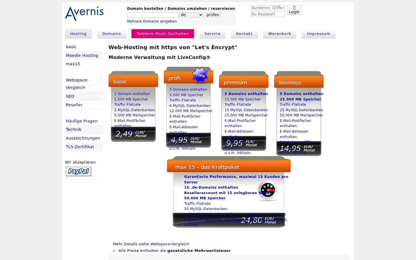 Screenshot of ackermedia.de