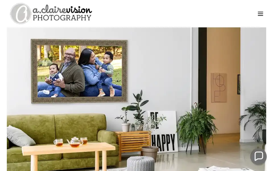 Screenshot of aclairevision.com