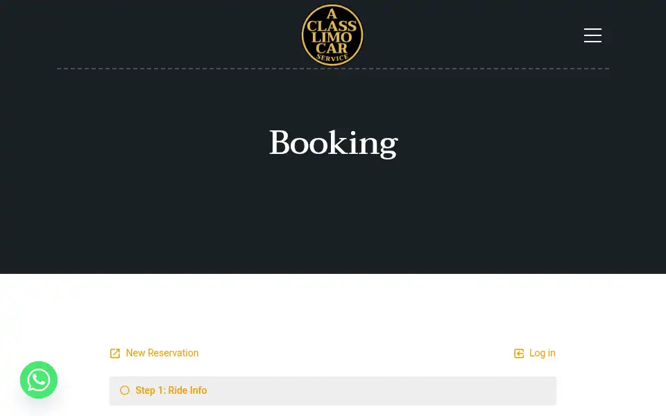 Screenshot of aclasslimocar.com
