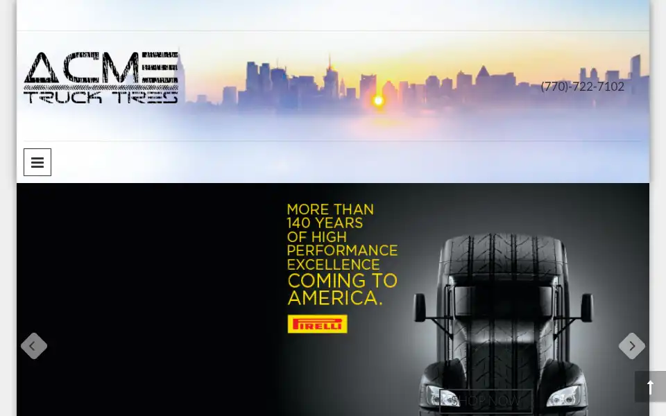 Screenshot of acmetires.com