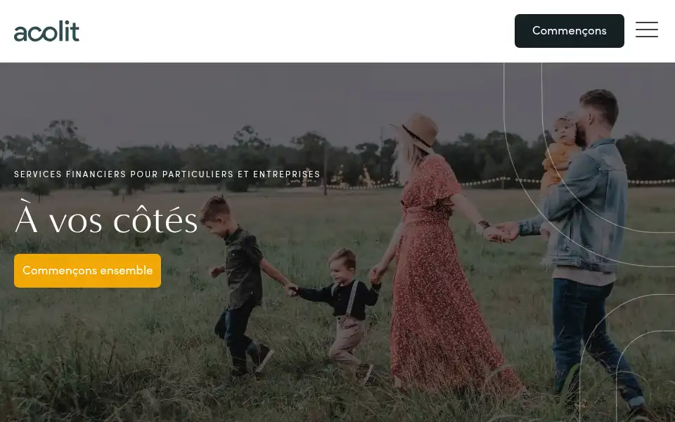 Screenshot of acolit.ca