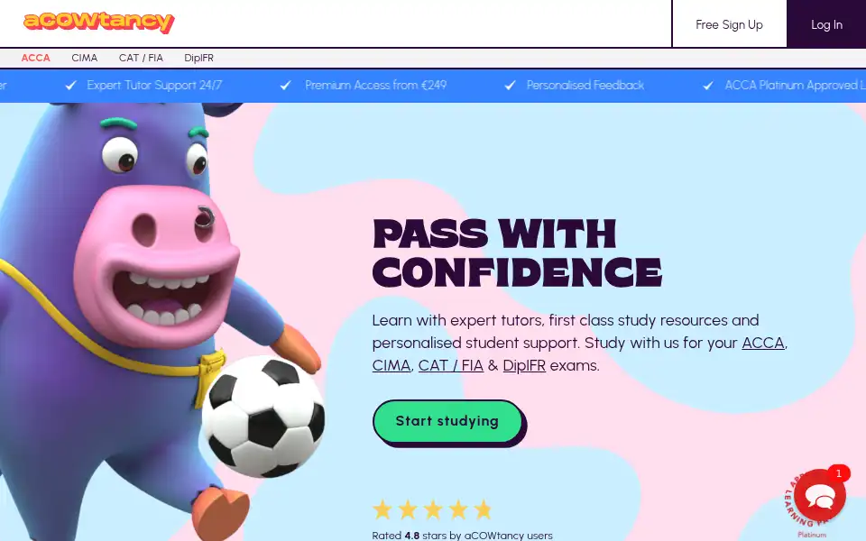 Screenshot of acowtancy.com