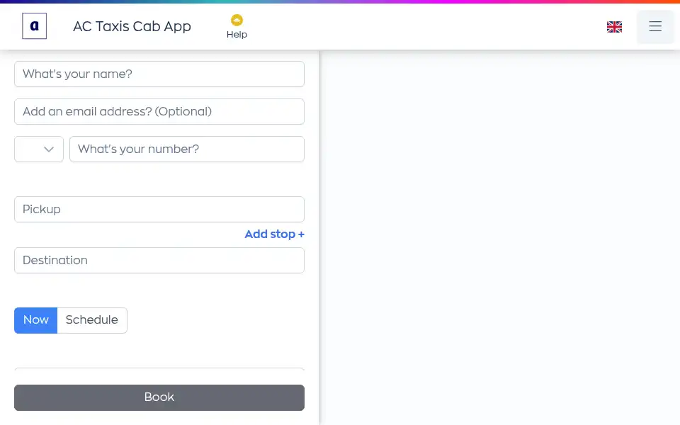 Screenshot of acradiocabs.com