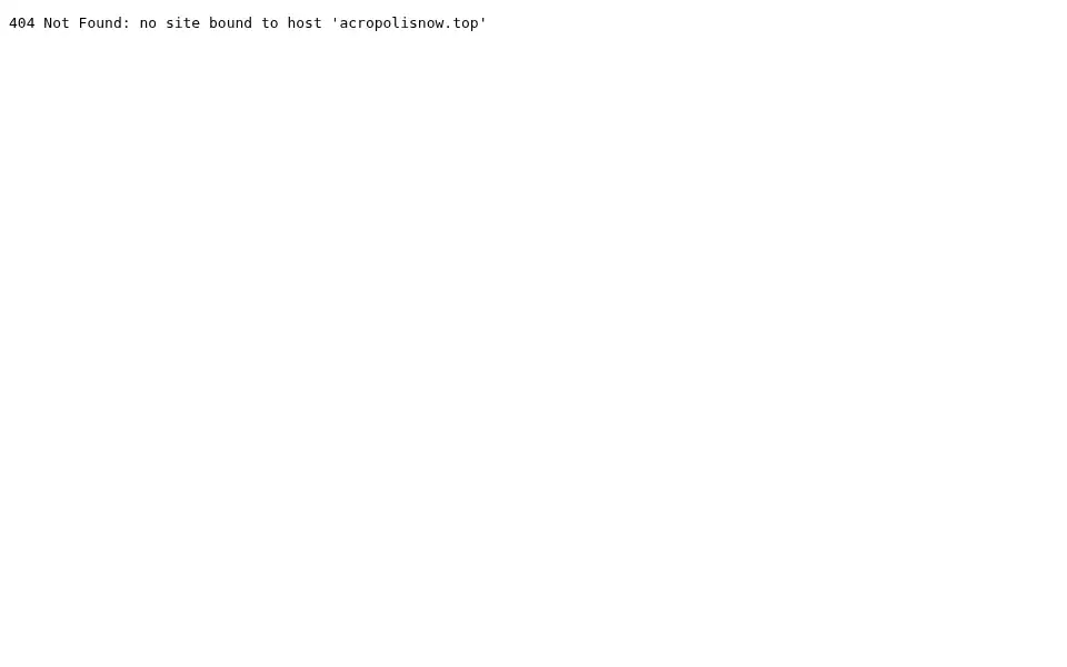 Screenshot of acropolisnow.top