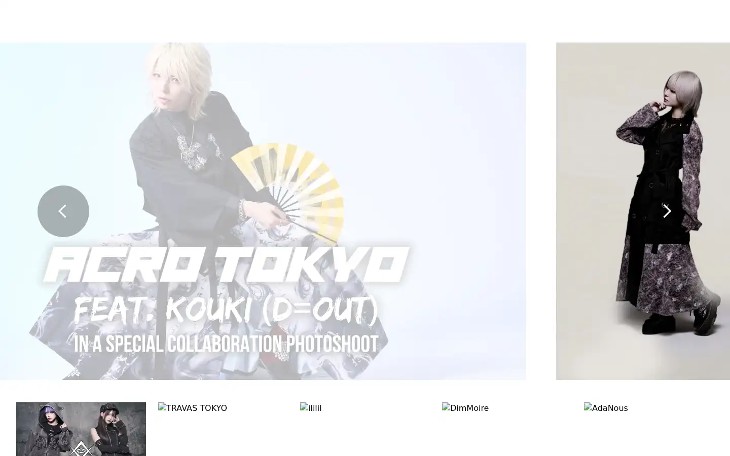 Screenshot of acrotokyo-global.com