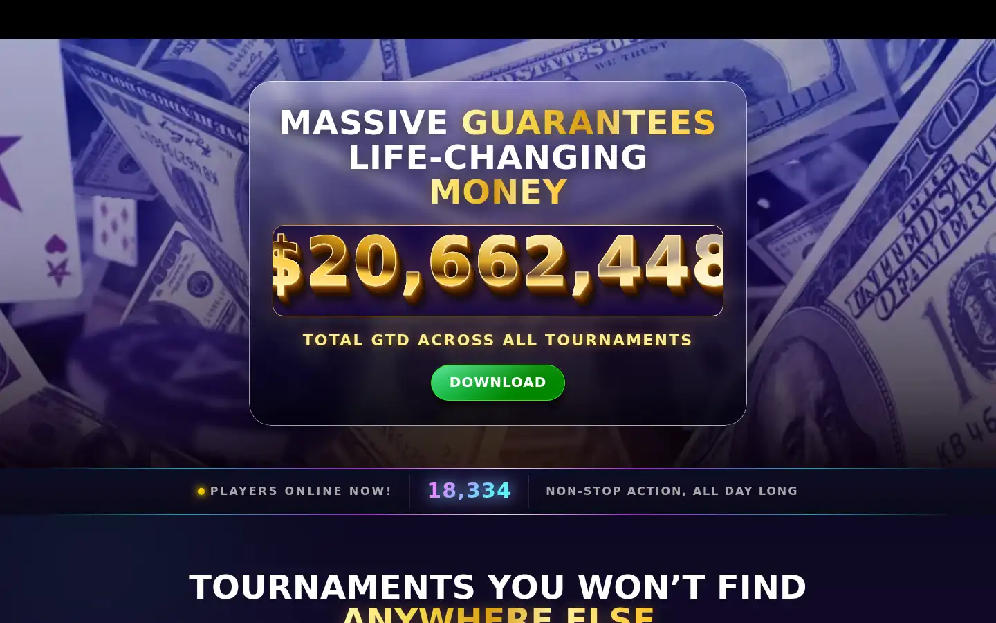 Screenshot of acrpoker.eu