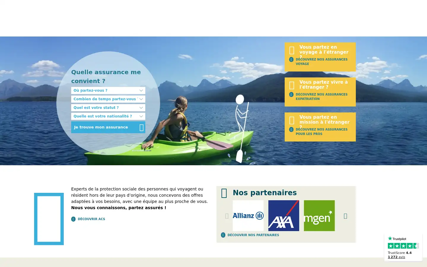 Screenshot of acs-ami.com