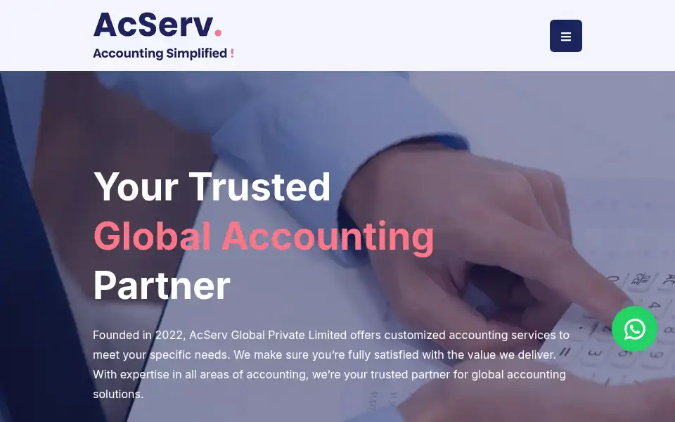 Screenshot of acservglobal.com