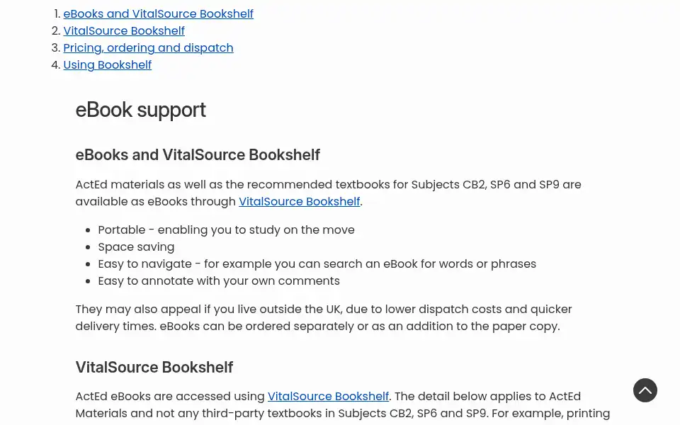 Screenshot of acted.co.uk