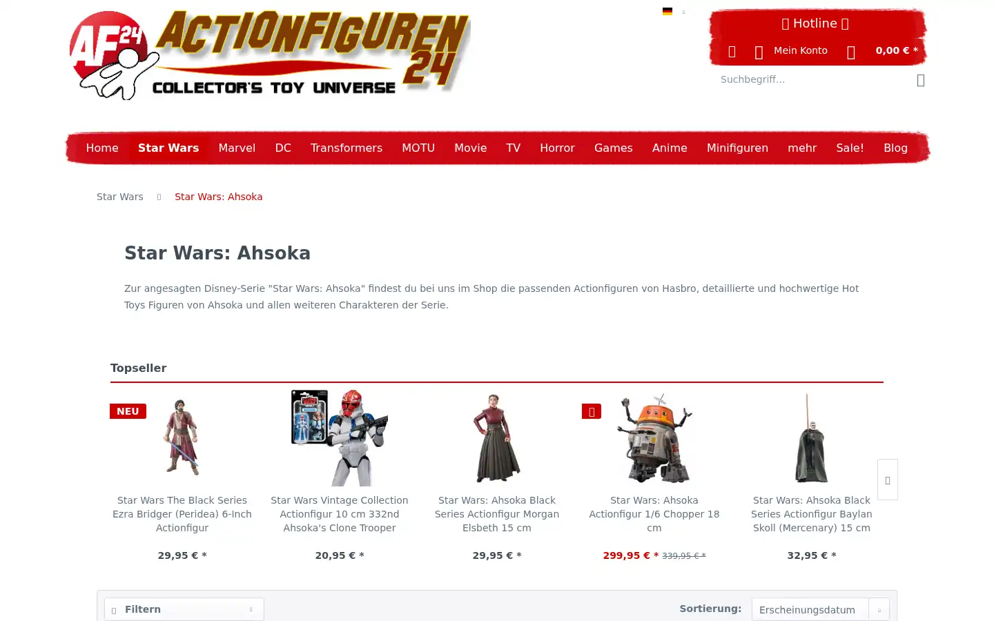 Screenshot of actionfiguren24.de