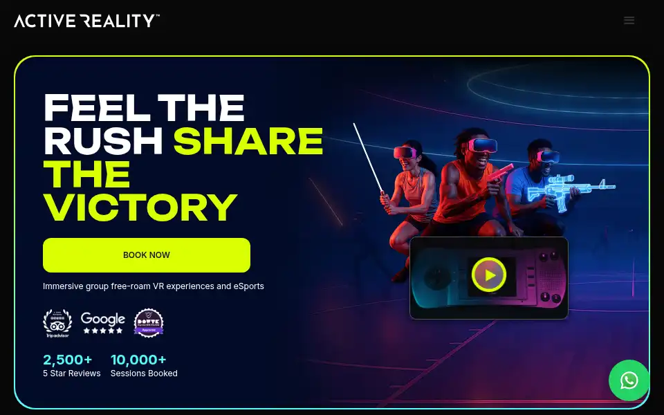 Screenshot of active-reality.com