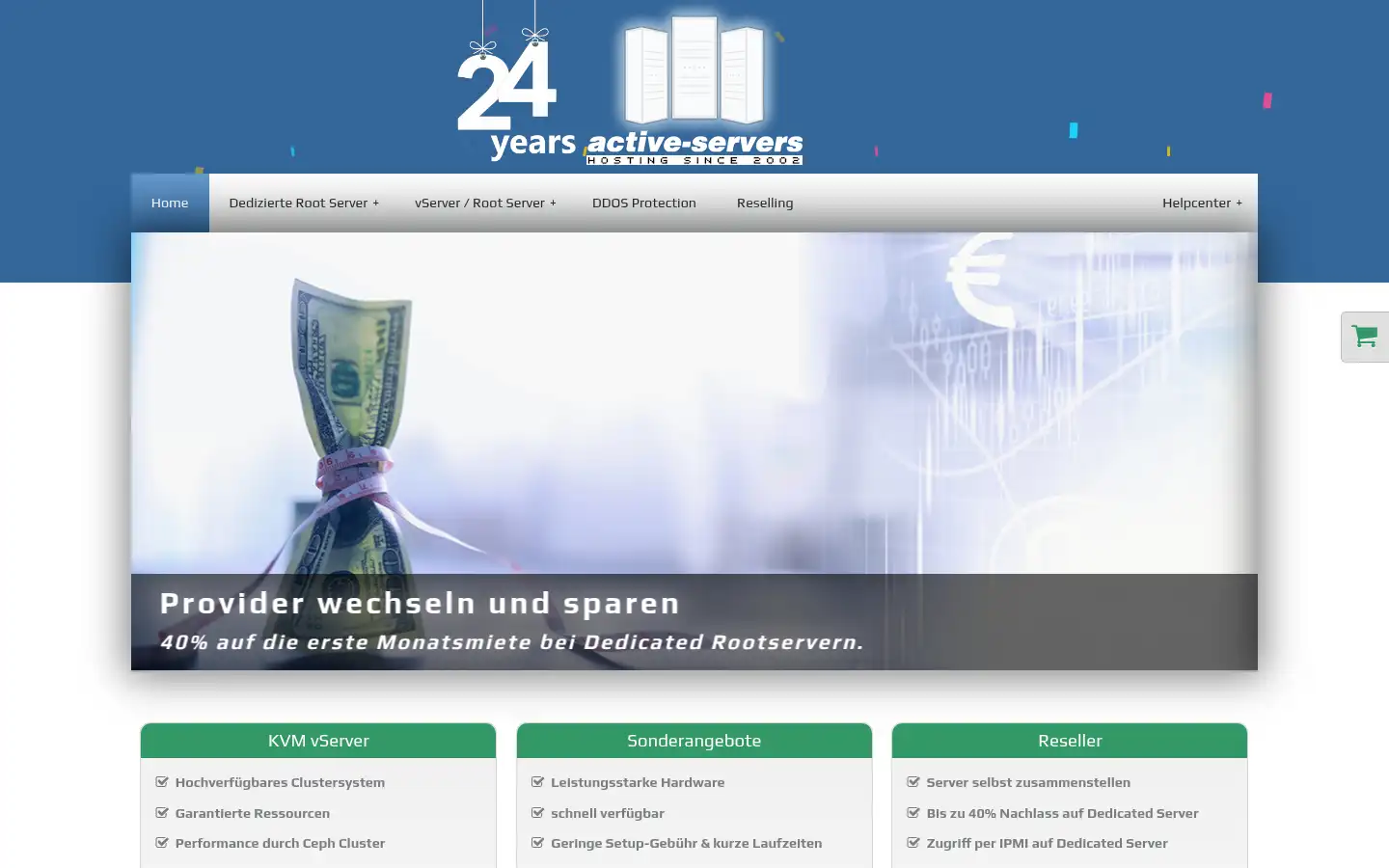 Screenshot of active-servers.com