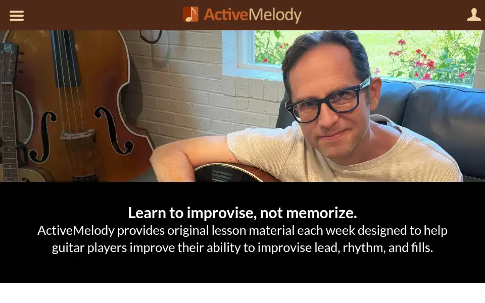 Screenshot of activemelody.com